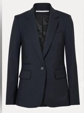 Veronica Beard iconic navy wool Dickey jacket. Size 4